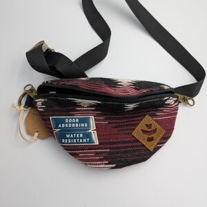 Revelry Smell Proof Belt Bag With Aztec Design
